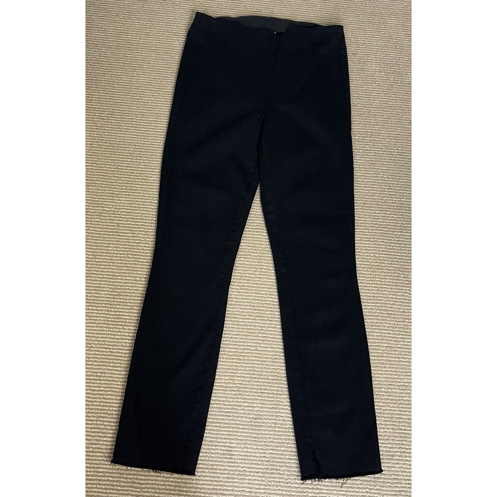 Frank & Eileen Illusion 01 Black Pull-On Raw Hem Leggings Pants Size 27 USA